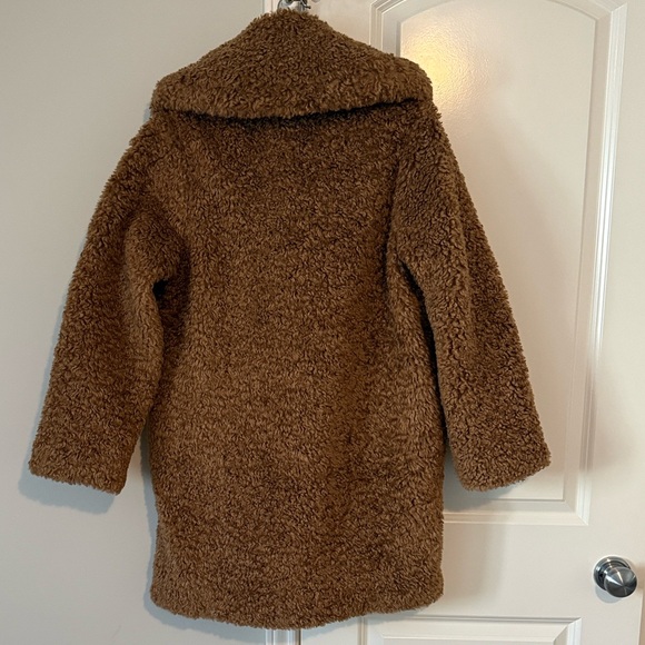 Abercrombie & Fitch Brown Teddy Jacket - Picture 4 of 6